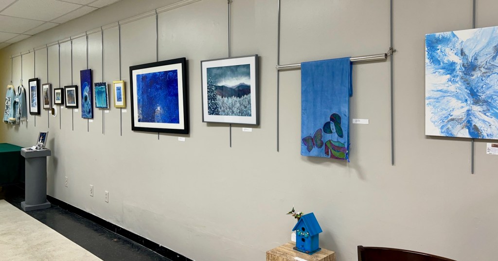 Berkeley Arts Council Members and Winter Blues Exhibits Now Open